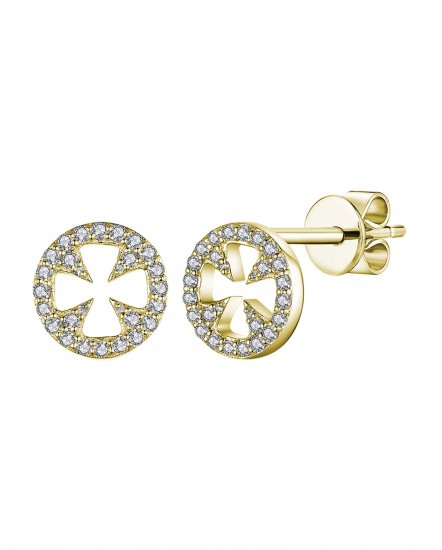 ROUND DIAMOND STUDS (TE906)